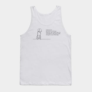 Caninetrovert Tank Top